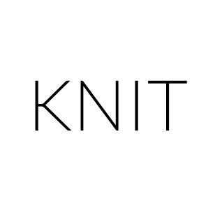 Logotipo Knit Menu Fechado